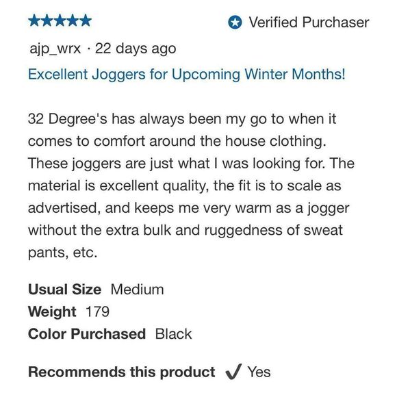 NEW! 32 Degrees Men's Performance Jogger - Picture 12 of 16